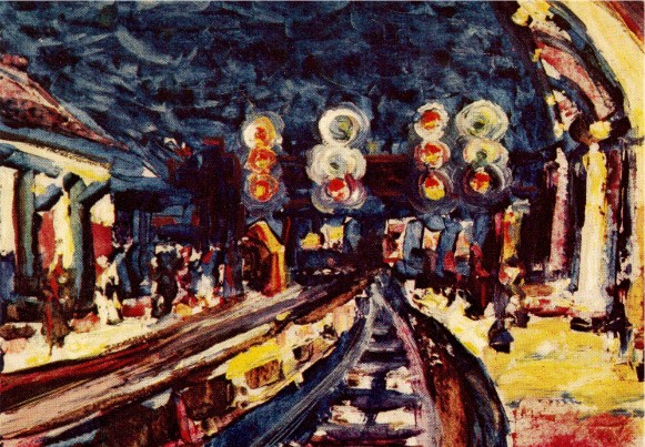 Image - Myroslav Radysh: A Railway Station (1953).